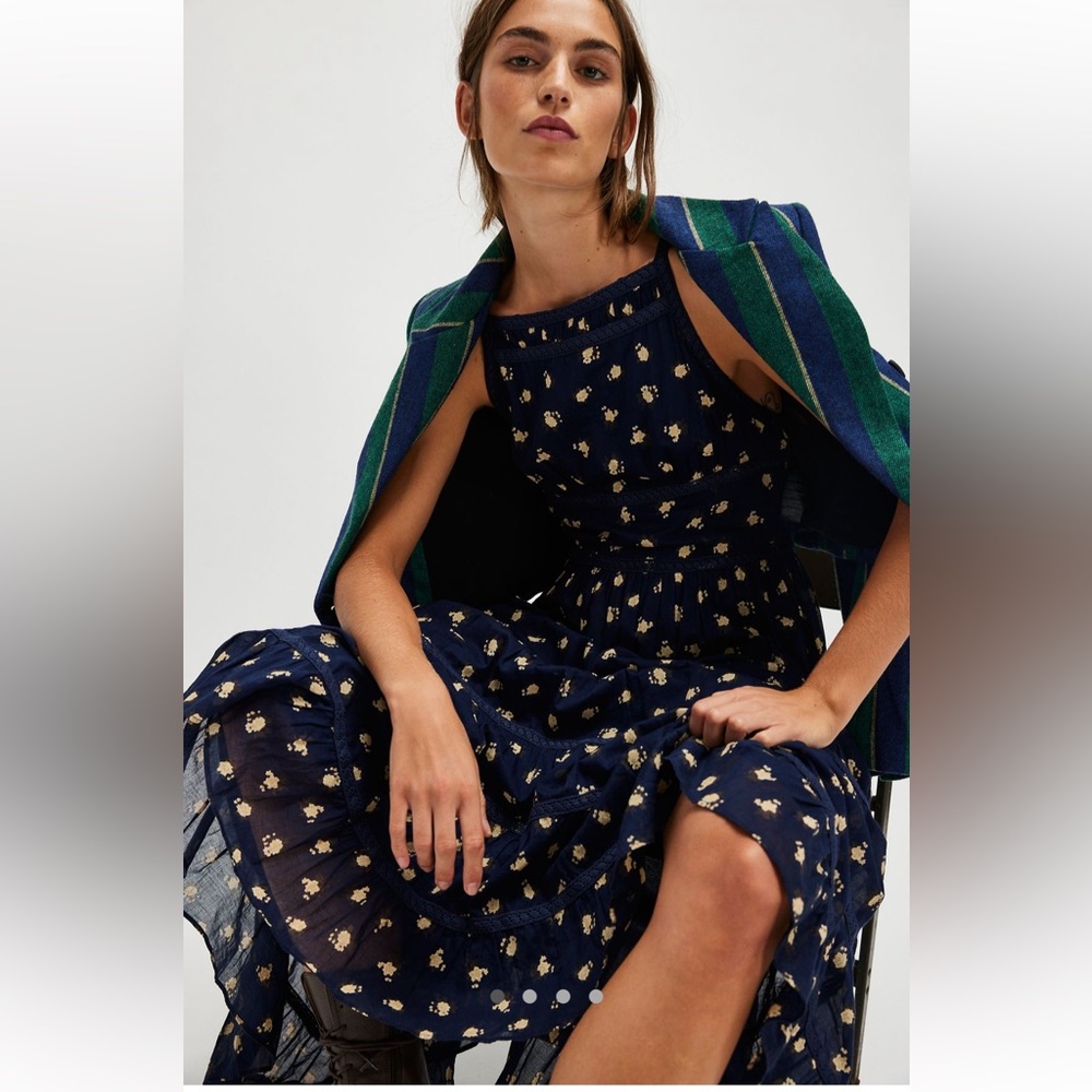 FREE PEOPLE Daydreamer Midi Dress
